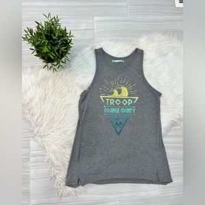 Maurices Grey Graphic Tank Top